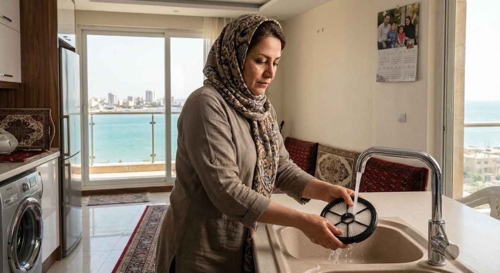 نگهداری و تمیز کردن فیلتر جاروبرقی در منزل برای افزایش عمر دستگاه در بوشهر